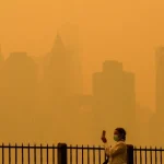 Nueva York y otros 10 estados aun estan en alerta por contaminación debido a incendios en Canadá