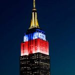 Empire State Building de Nueva York celebra la independencia de Colombia con los colores de su bandera