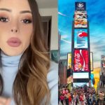 Una mujer reveló cuánto le cobraron por anunciarse en el Times Square