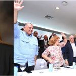 Coordinadora general comando campaña PRD NY Miguelina Faña felicita a Miguel Vargas por aceptar candidatura presidencial 2024