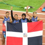 Equipo dominicano gana oro en 4x400M relevo mixto