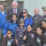 Niña hispana cumple su sueño de ser “policía” de Nueva Jersey por un día