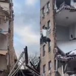 No se han encontrado víctimas atrapadas bajo los escombros en un edificio que se derrumbó parcialmente Nueva York