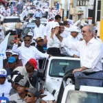 RD: Abinader realiza marchas caravanas en las provincias Duarte y Hermanas Mirabal