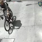 Un sujeto en bicicleta arroja heces de perro dentro de auto mientras grita insultos antisemitas en Manhattan