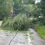 Tormentas eléctricas azotan NY y Nueva Jersey con vientos de 60 mph y granizo