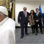 Ex diputado y empresario Rubén Luna  se reúne en Roma con el Papa Francisco y funcionarios del Gobierno de  El Salvador