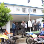 Fundación Internacional “Luces y Sirenas” dona motores confiscados enlas calles de Providence a la PolicíaNacional de República Dominicana