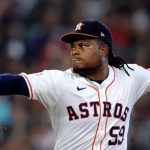 Framber Valdez lanzo 7 entradas en blanco en el éxito de los Astros