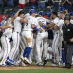 Novato Langford conecta grand slam clave en la victoria de los Rangers sobre los Yankees